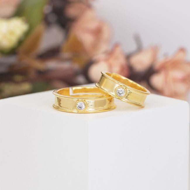 Bridal Toe Ring Set